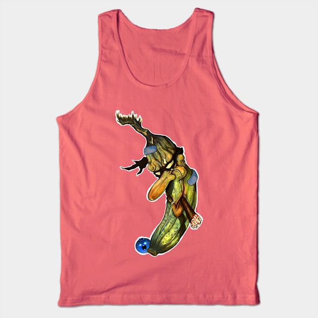 Bad Banana (Badnaner) and Boo Berry Tank Top by KikoeART